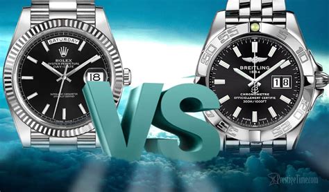 rolex vs omega Breitling